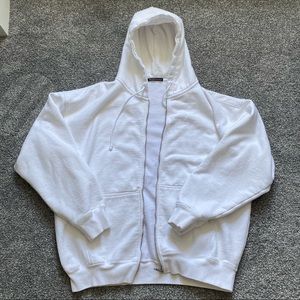 brandy melville zip up christy hoodie